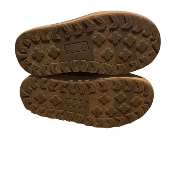 Eddie Bauer Toddler 10 Blue Red Winter Hiking Boots Strap Closure Plaid Preppy - Picture 12 of 12